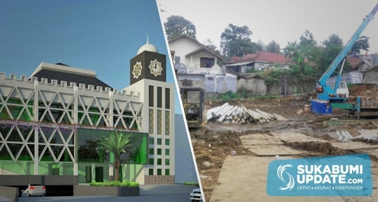Gedung Islamic Centre Cicurug, Kabupaten Sukabumi Sangat Ditunggu Warga